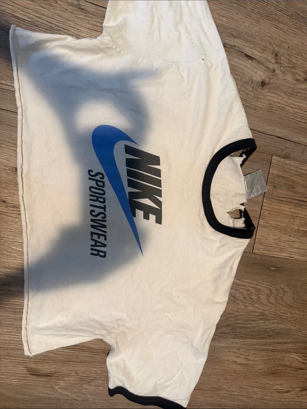 Nike White Short Sleeve Tee vintage top